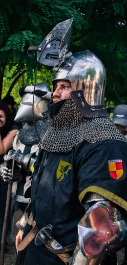 Photographie d'un combattant Sanctis Draconis Petrocoria