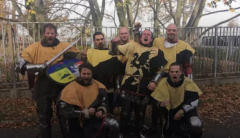 Photographie de l'équipe au Tournoi des Flandres 2018.