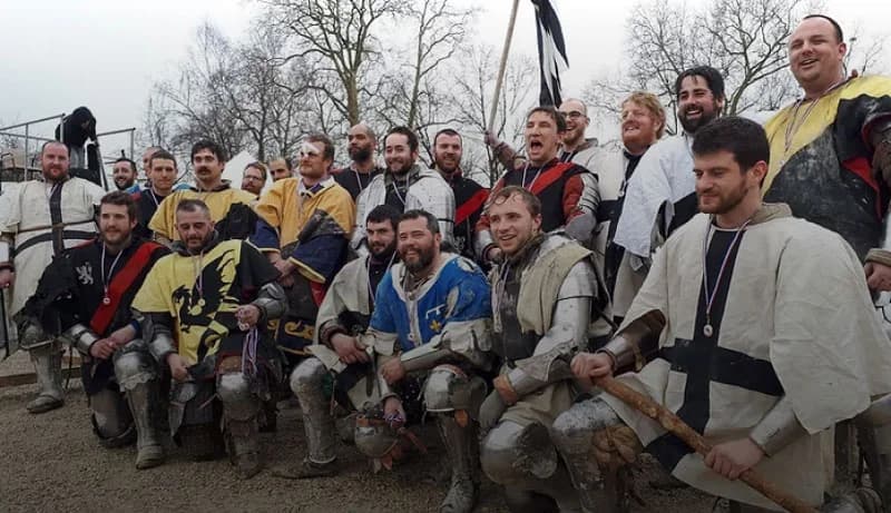 Photographie de la coalition Arsanctor lors du championnat de France 2018.